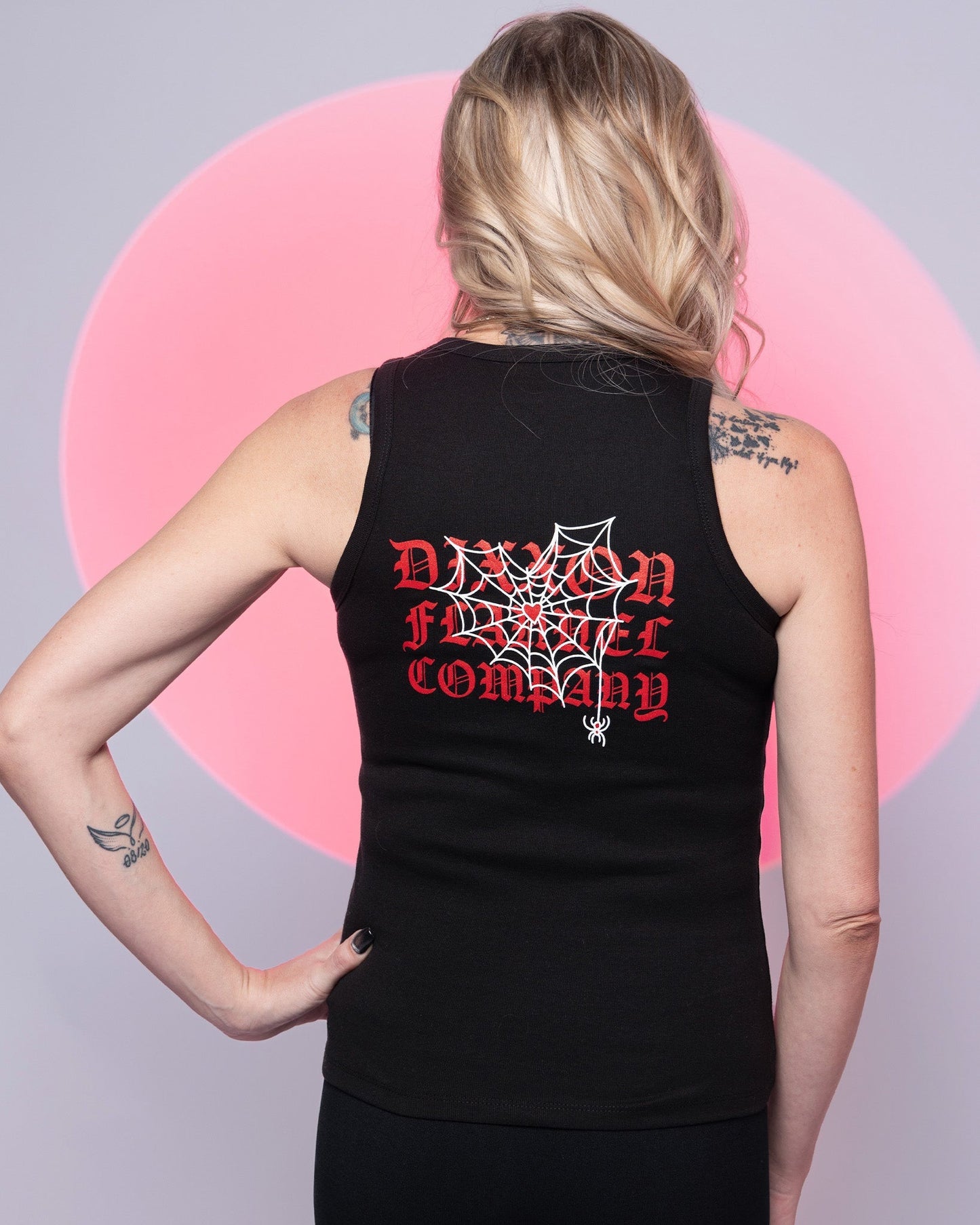 Women's Gwen Fitted Tank - Black