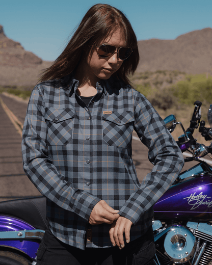 Women's Highway Ribbons Flannel