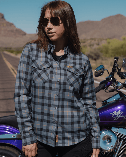 Women's Highway Ribbons Flannel