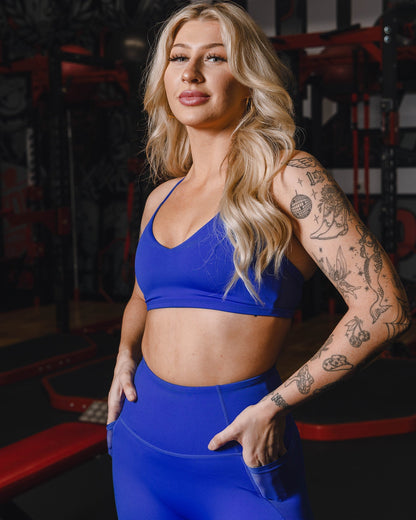 Women's Ignite Sports Bra - Cobalt