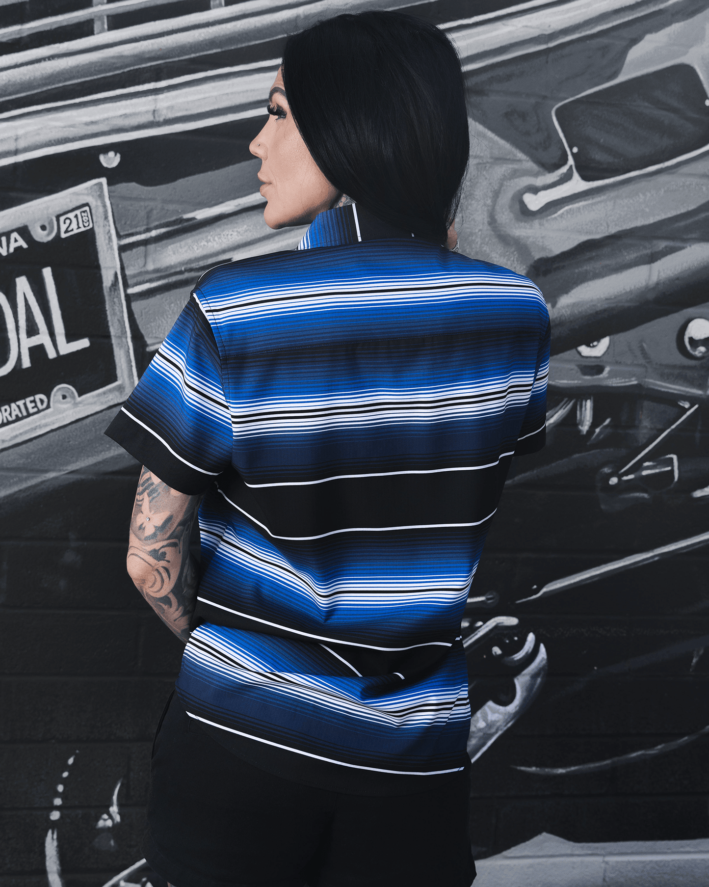Women's Low Low Party Shirt - Blue