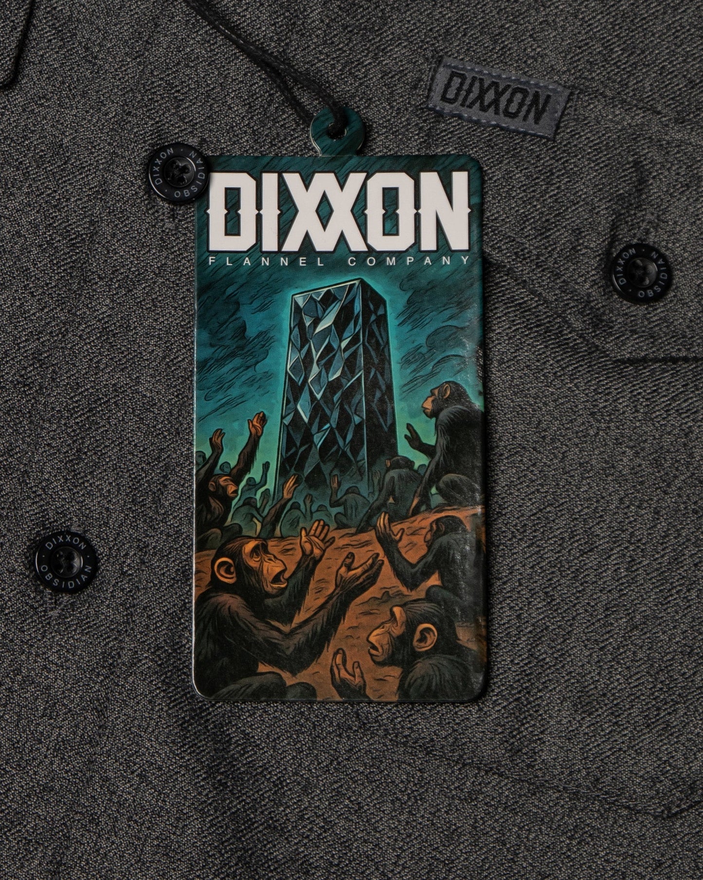 Women's Obsidian Short Sleeve Flannel