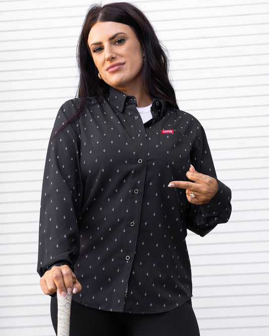 Women's Old Hoss Long Sleeve Party Shirt