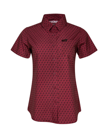 Women's Party Hammers Party Shirt - Maroon & Black
