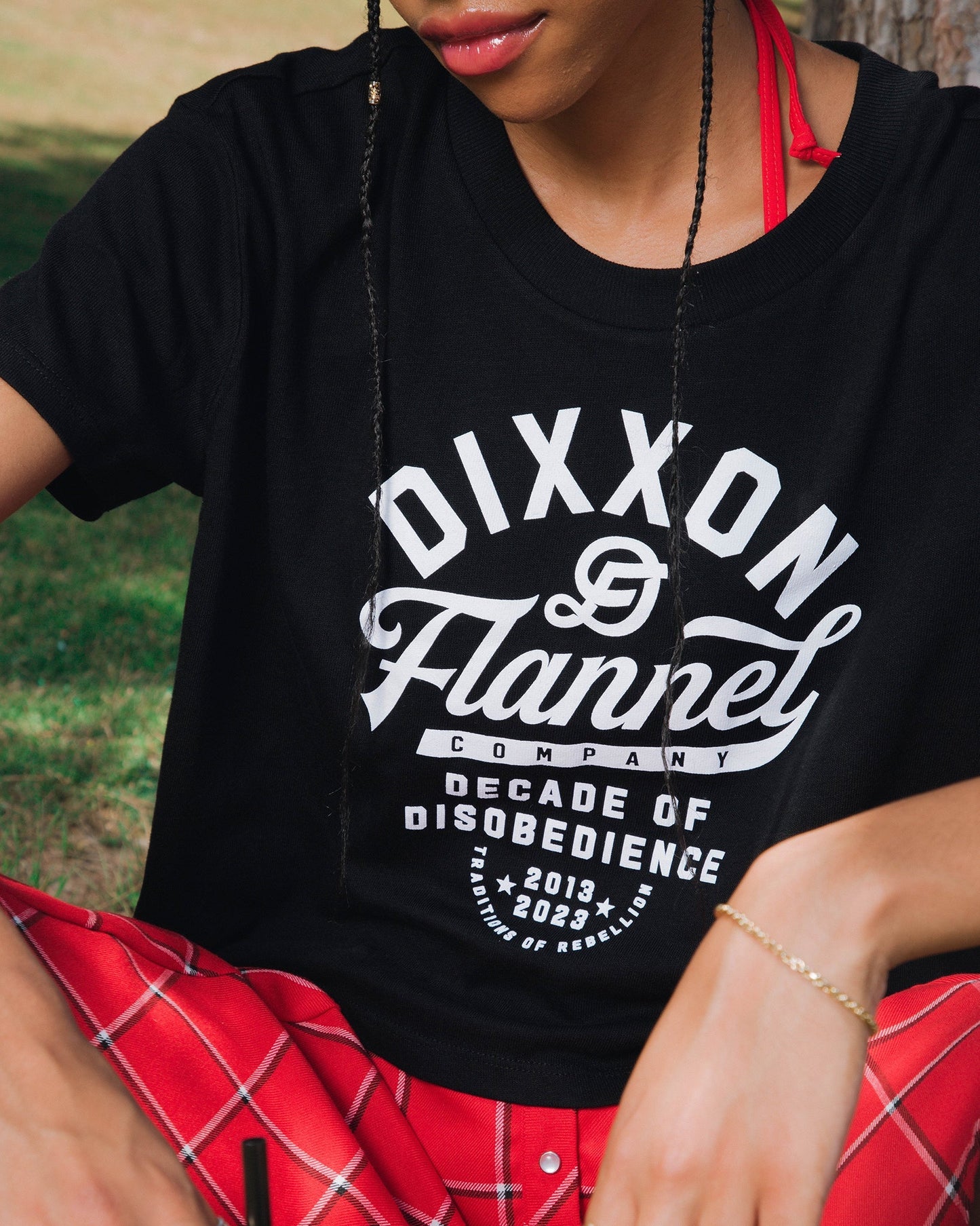 Women's Pastime Crop Top - Black