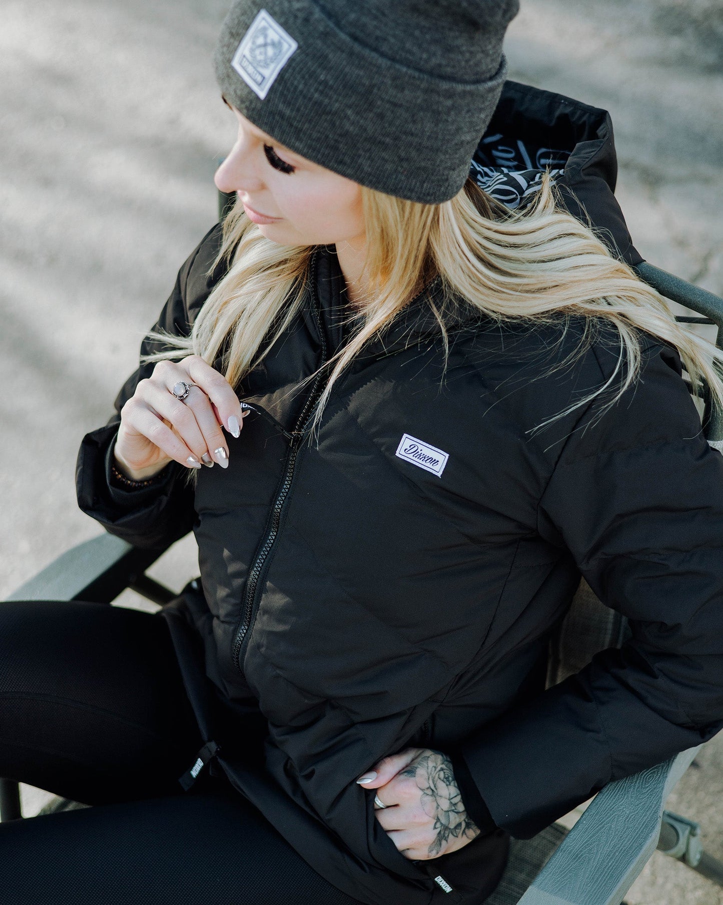 Women's Ridge Down Jacket - Black