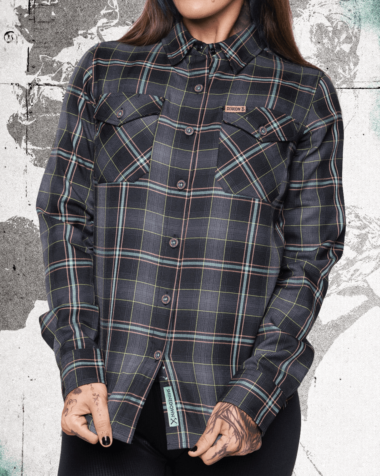 Women's Shinedown EI8HT Flannel
