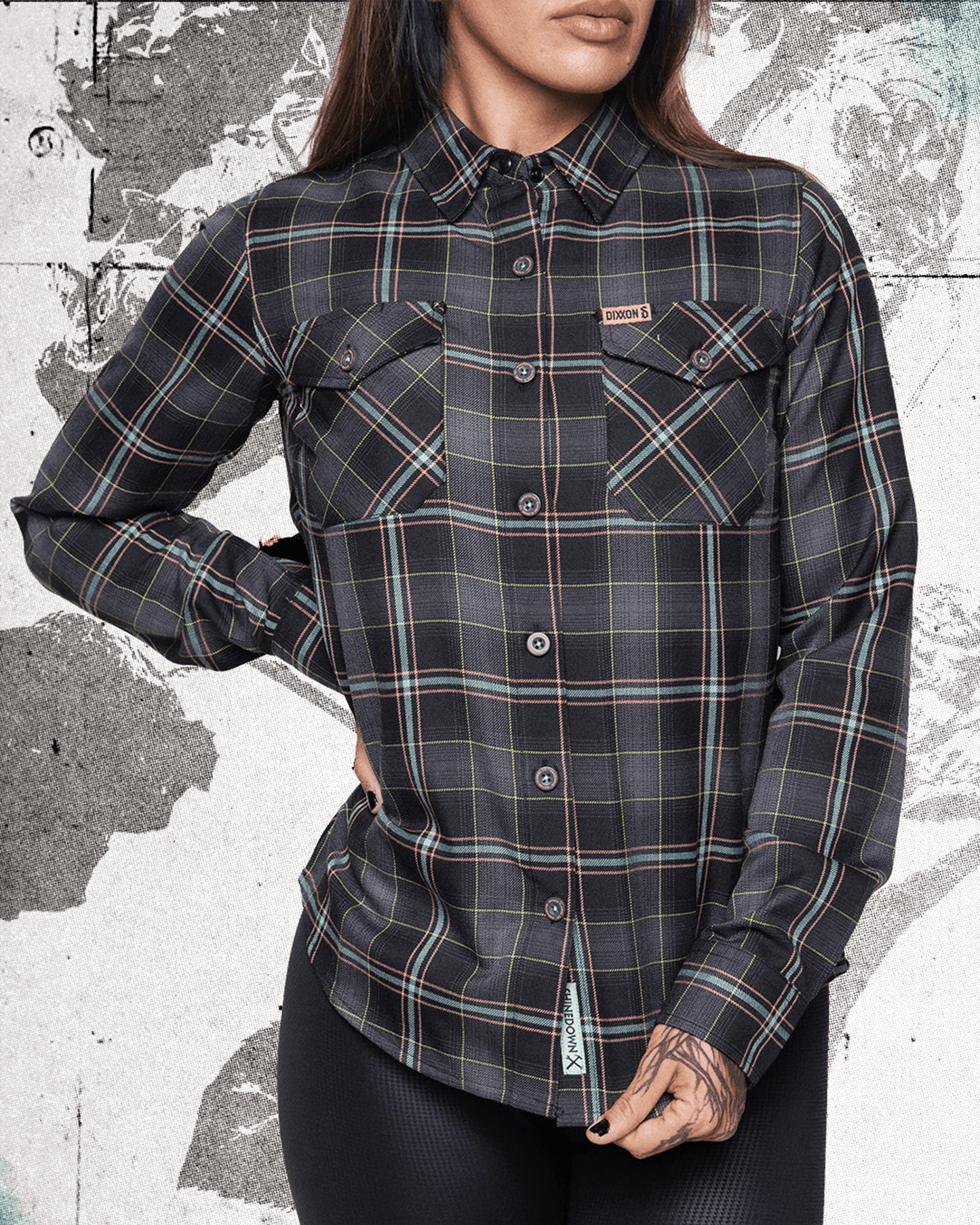Women's Shinedown EI8HT Flannel