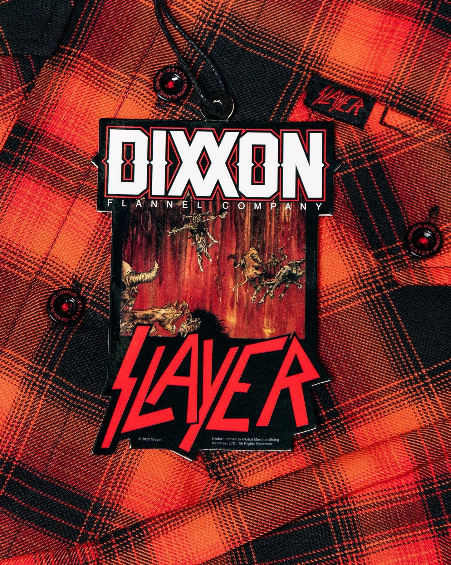 Women's Slayer Hell Awaits Flannel