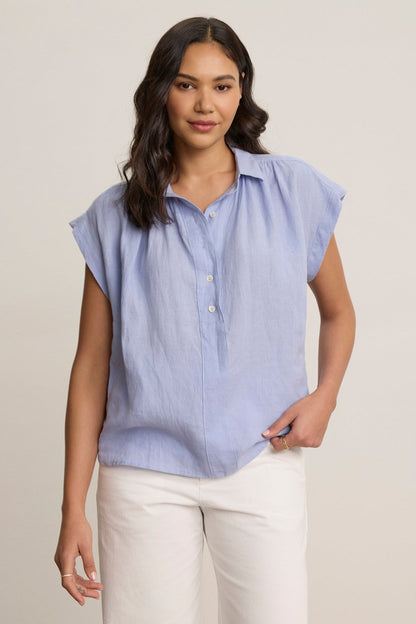 ELOWEN LINEN TOP
