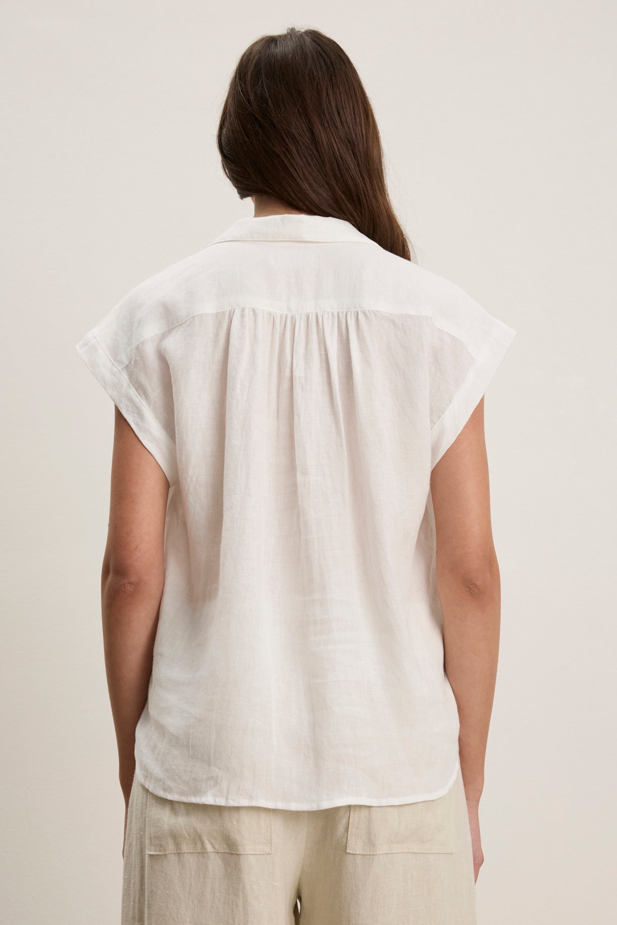 ELOWEN LINEN TOP