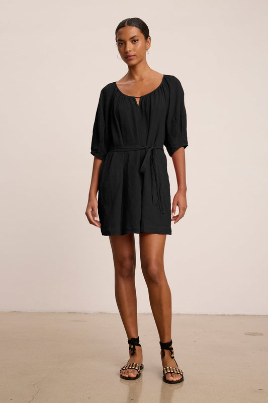 GRETA LINEN DRESS
