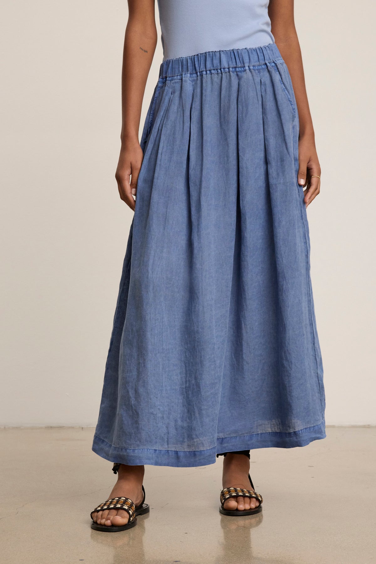 LINDA LINEN SKIRT