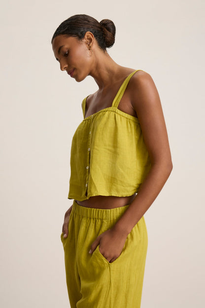 QUIN LINEN TANK TOP