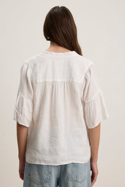 RAYE LINEN TOP
