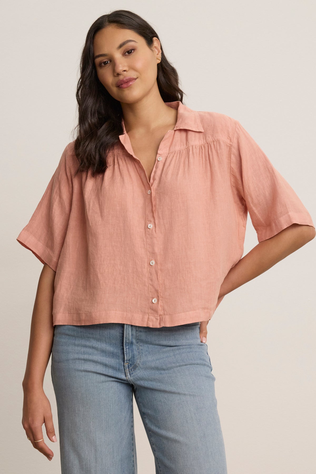 ROWAN LINEN TOP