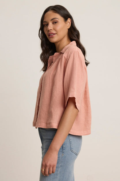 ROWAN LINEN TOP