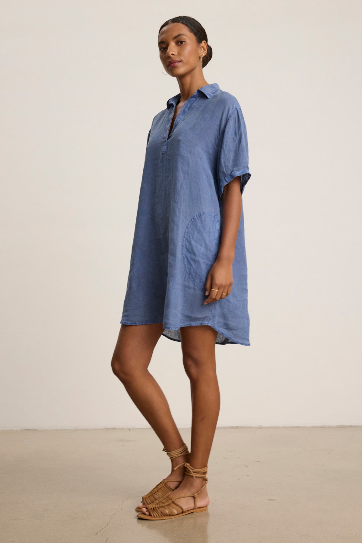 STELLA LINEN DRESS