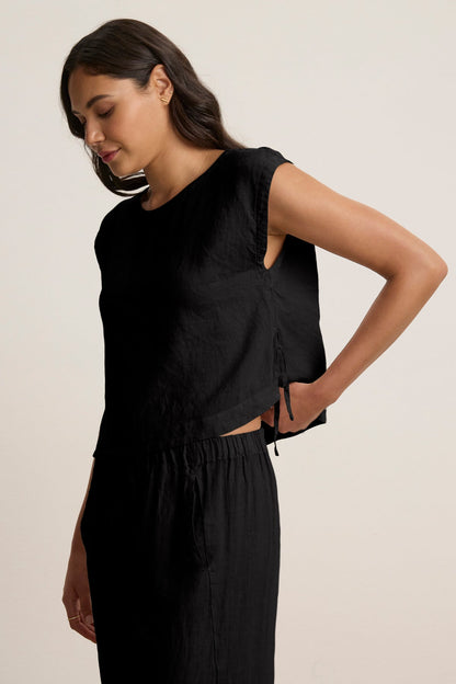 TAVIA LINEN TOP
