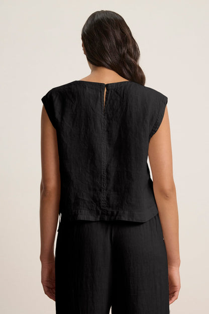 TAVIA LINEN TOP
