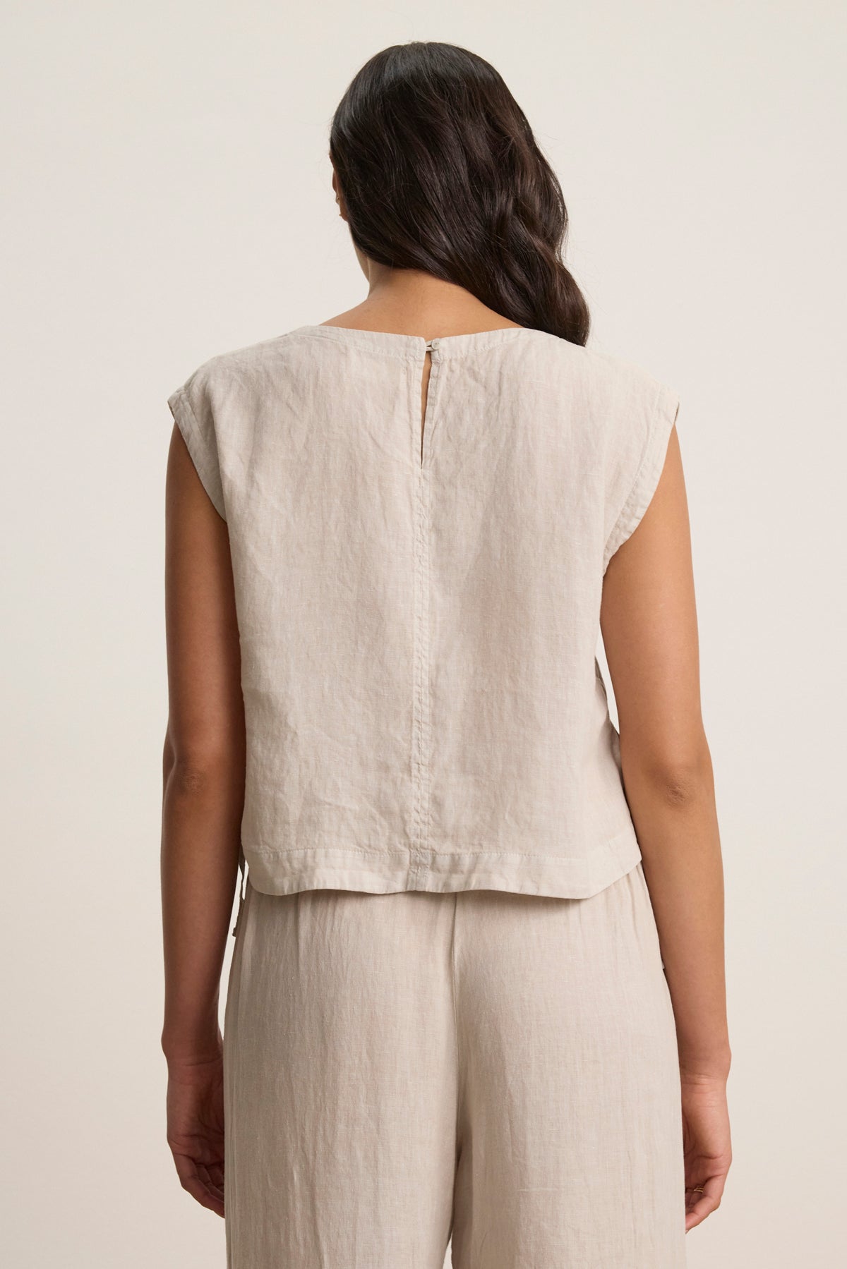 TAVIA LINEN TOP
