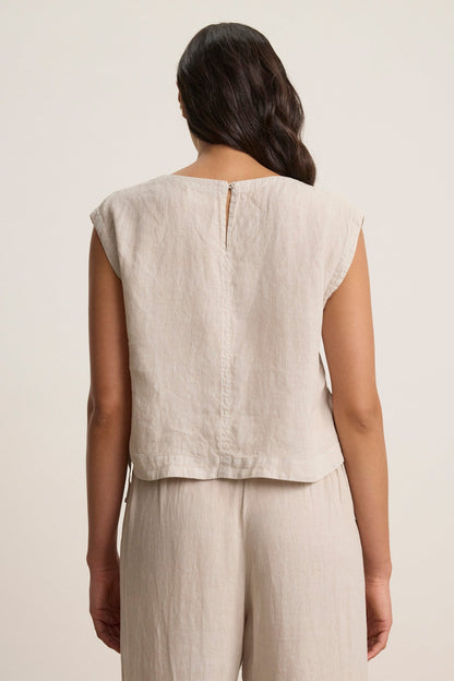 TAVIA LINEN TOP