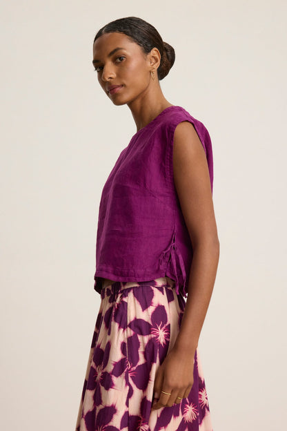 TAVIA LINEN TOP