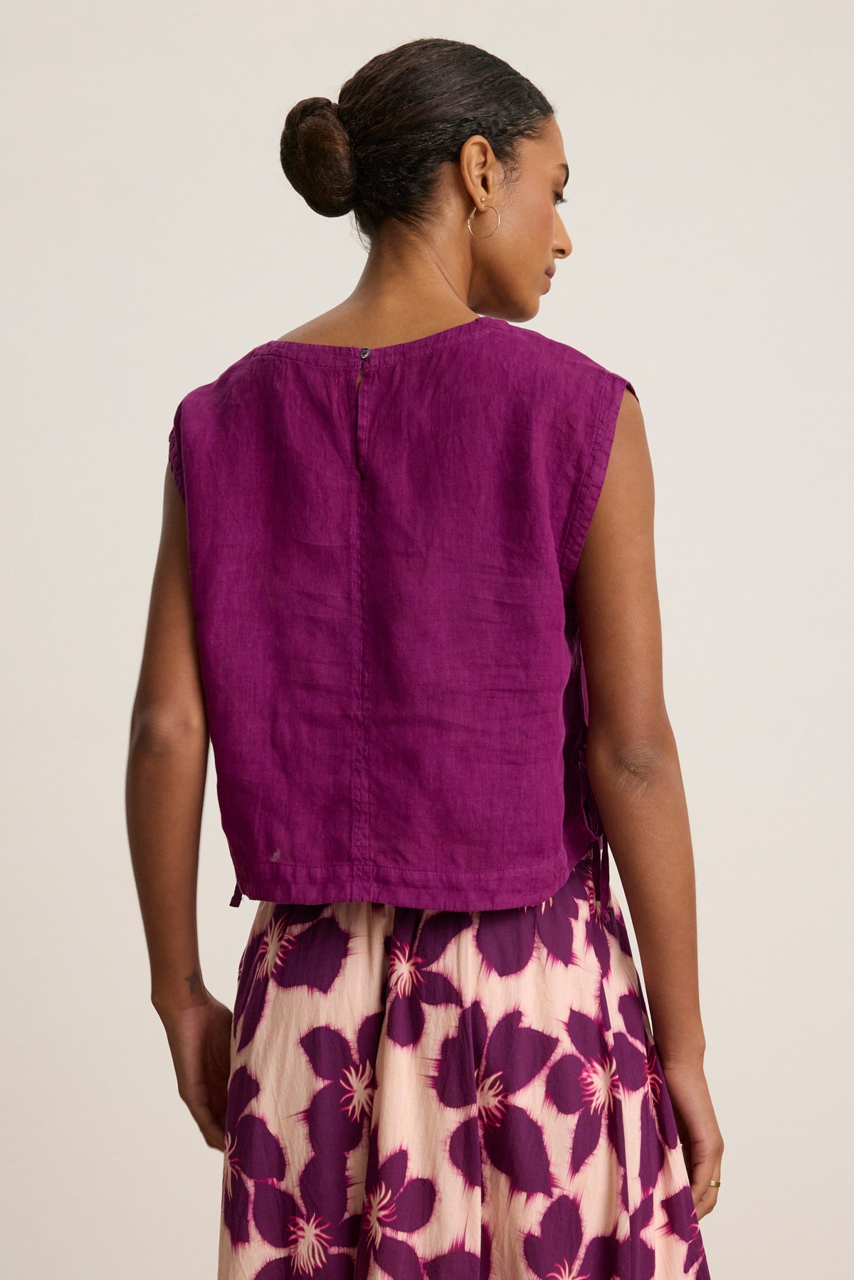 TAVIA LINEN TOP