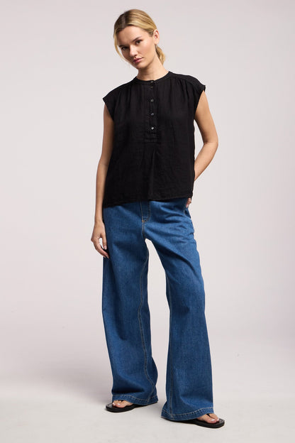 BEC LINEN TOP