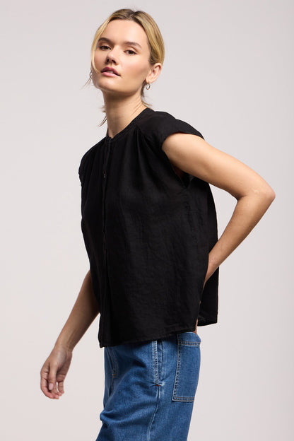 BEC LINEN TOP