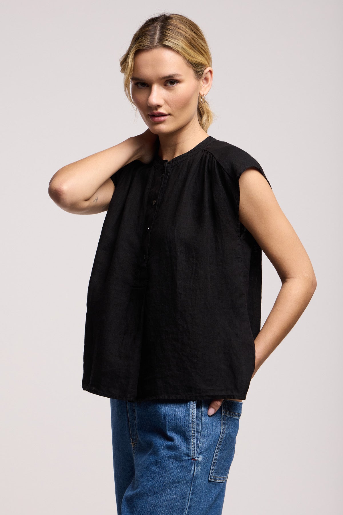BEC LINEN TOP