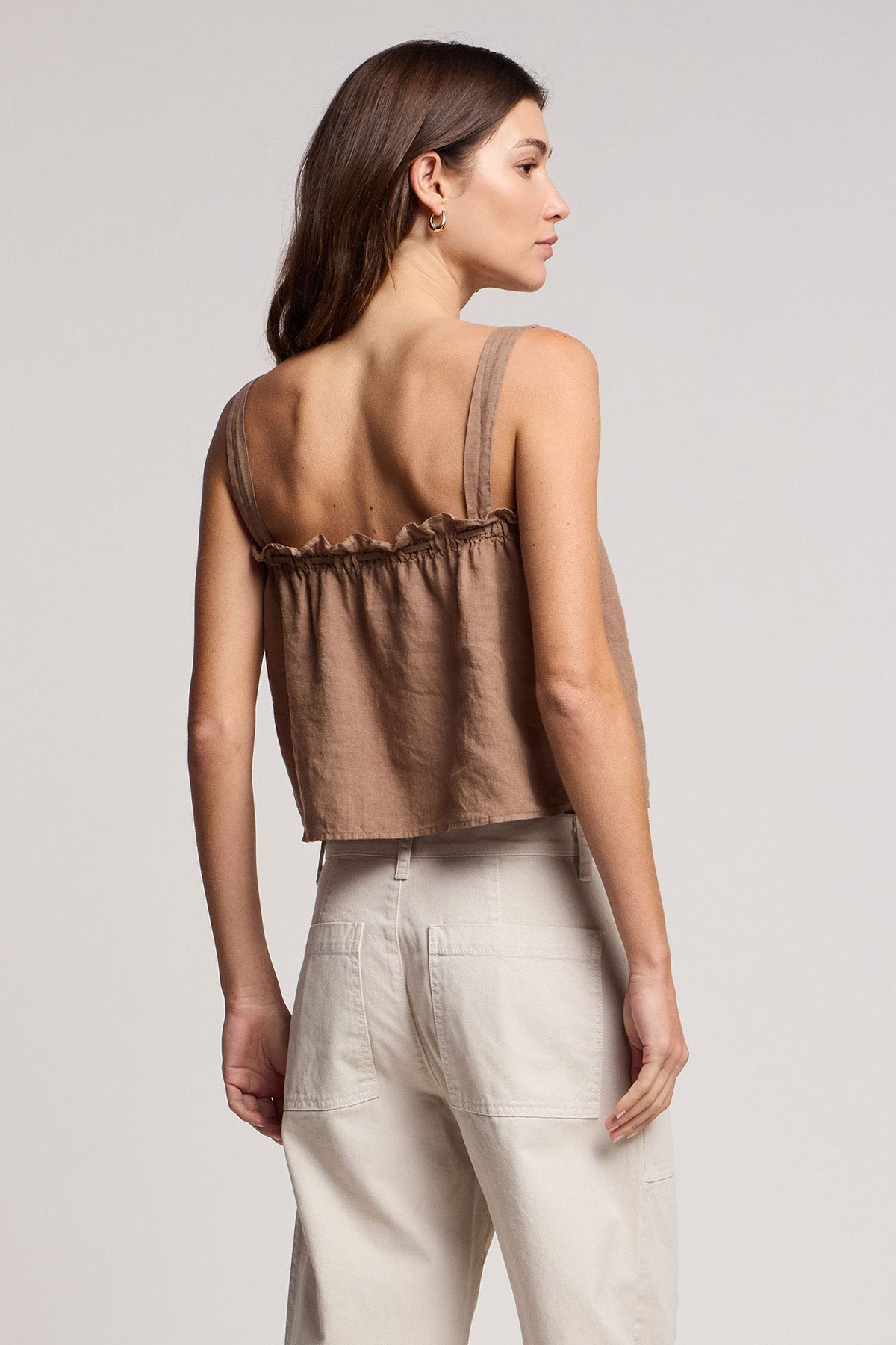 IZZIE LINEN TANK TOP
