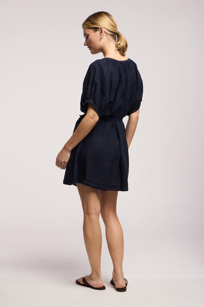 KAYELLA LINEN DRESS