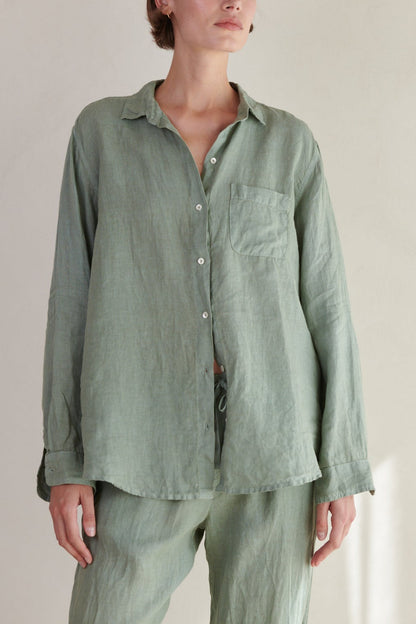 MULHOLLAND LINEN SHIRT