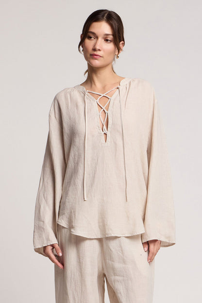 SALMA LINEN TOP