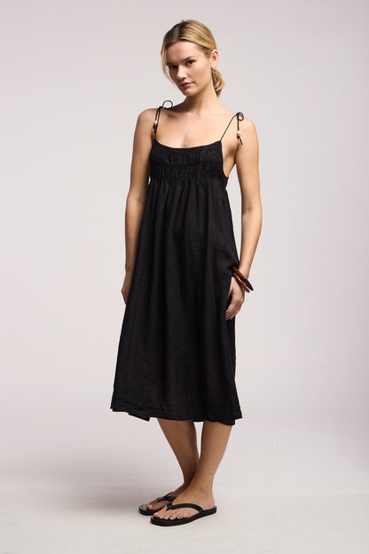 TERESA LINEN DRESS
