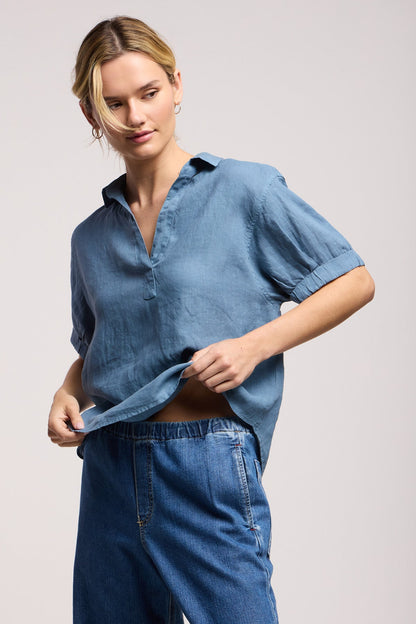 VIVICA LINEN TOP