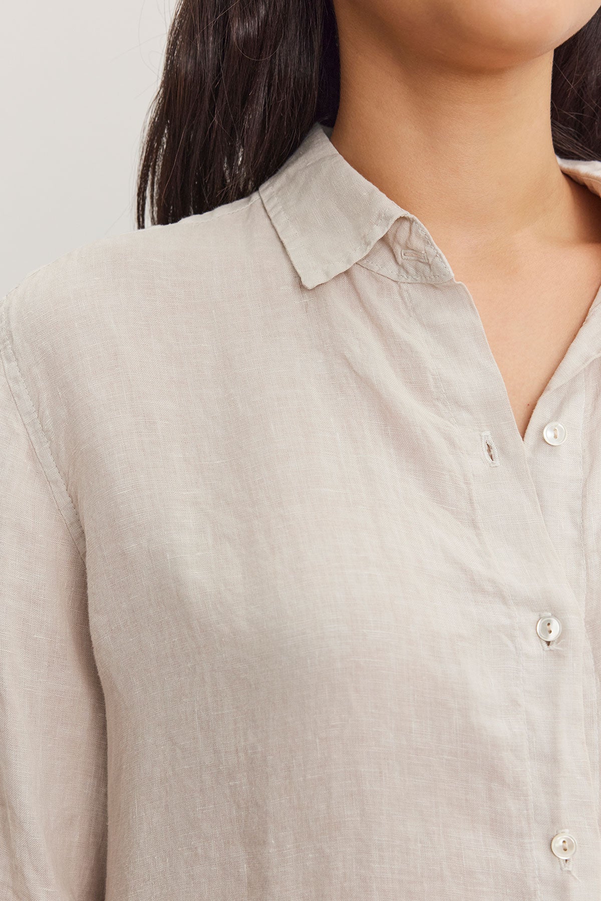 WILLOW LINEN BUTTON-UP SHIRT