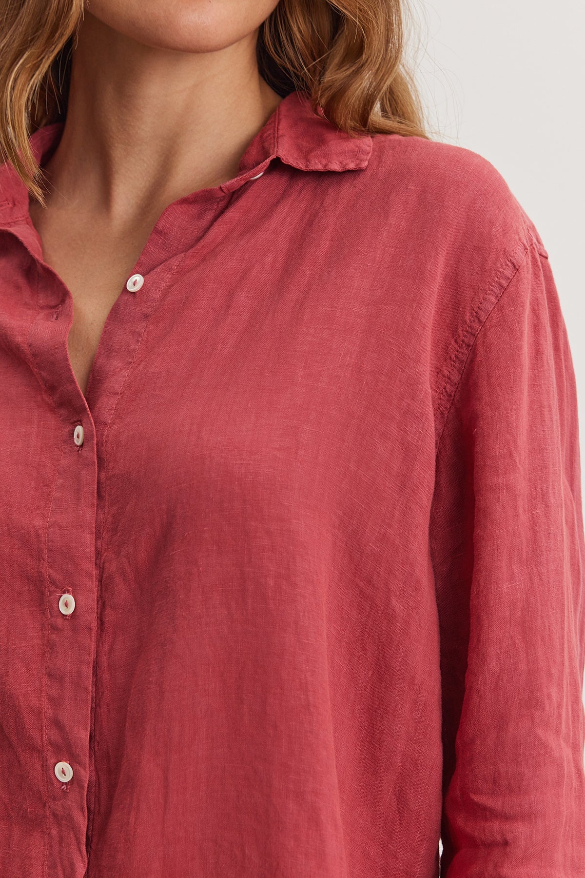WILLOW LINEN BUTTON-UP SHIRT