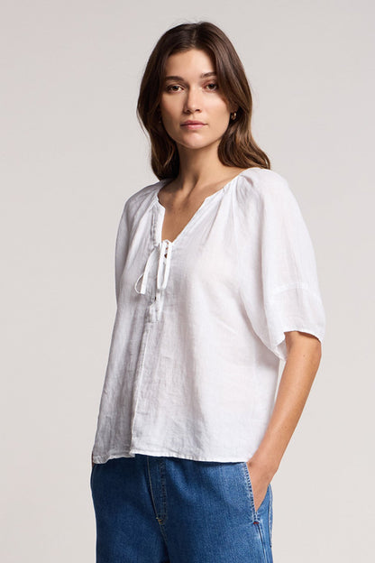 FAERYN LINEN TOP