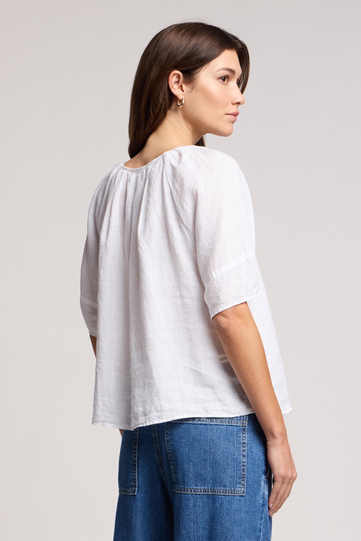 FAERYN LINEN TOP