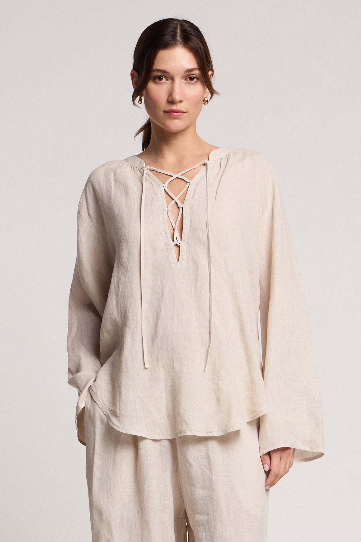 SALMA LINEN TOP