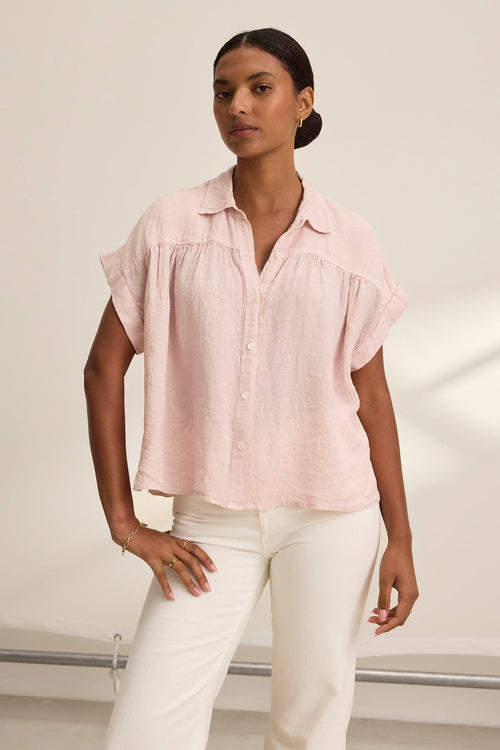 ARIA LINEN TOP