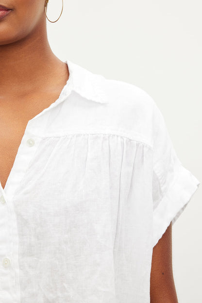 ARIA LINEN TOP