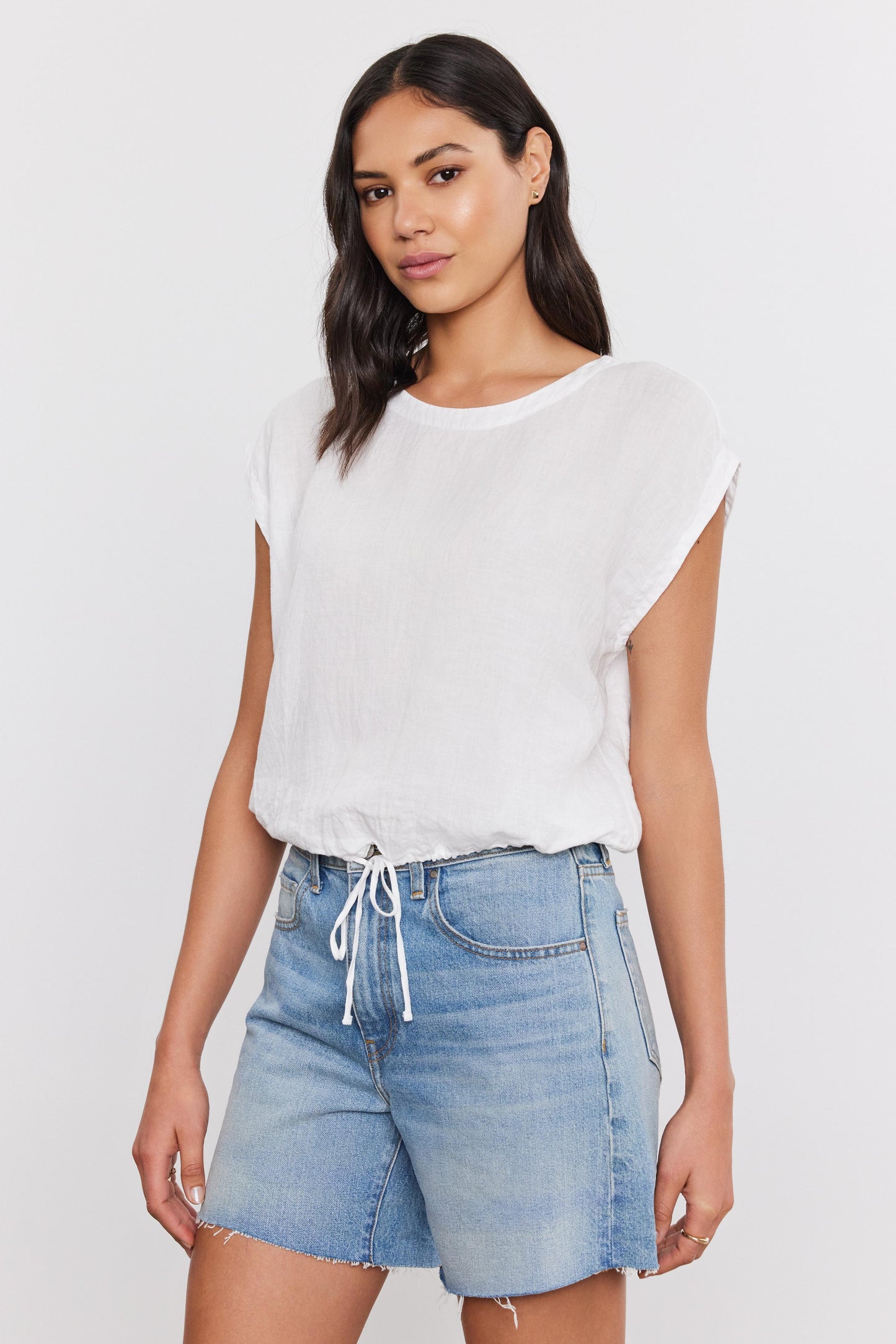 BAYLA LINEN TOP