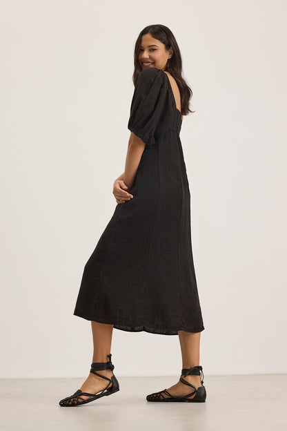 BROOKE LINEN DRESS