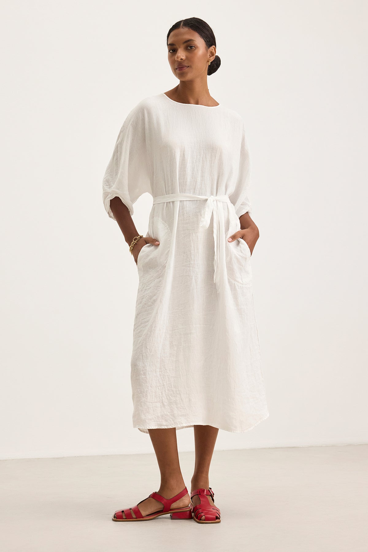 CARMEN LINEN DRESS