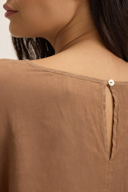 CASS LINEN TOP