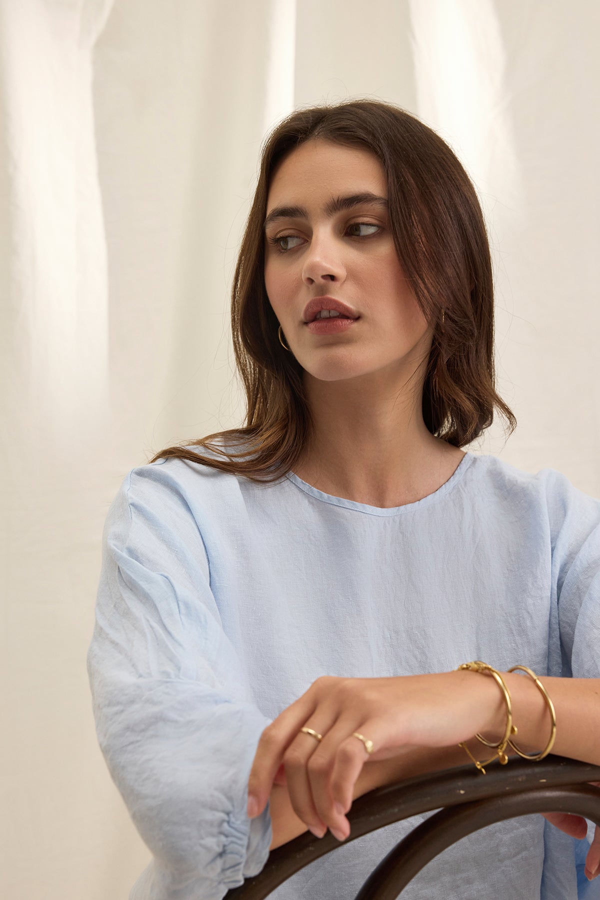 CASS LINEN TOP