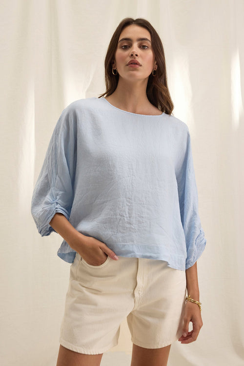CASS LINEN TOP